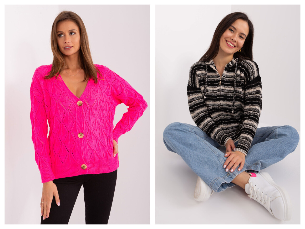 Swetry damskie rozpinane – stylowa nowość w Twojej  garderobie