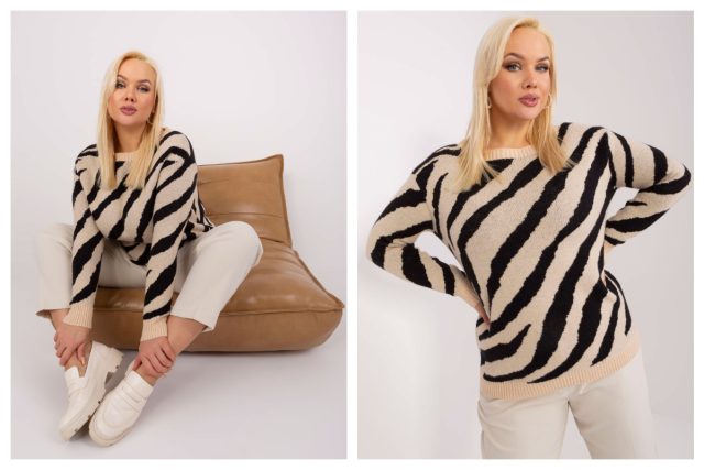Swetry plus size – nowe modele na zimę