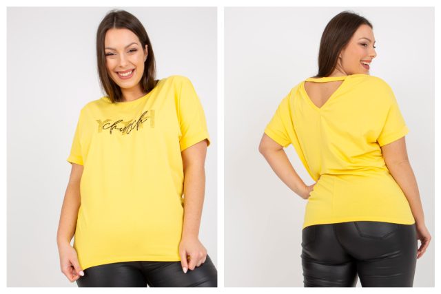 T-shirty damskie plus size – zobacz nowe modele z kolekcji eButik.pl