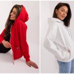 Bluza damskie z kapturem w stylizacjach do szkoły